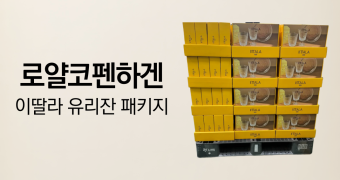 [코스트코x로얄코펜하겐] 이딸라 유리잔 패키지